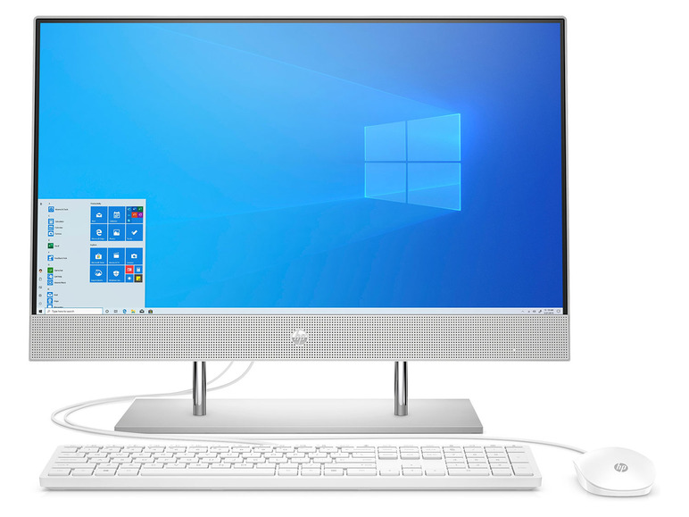 Gehe zu Vollbildansicht: HP All-in-One 24-dp0006ng Bundle PC mit AMD Ryzen™ 5 4500U, Full-HD Display - Bild 1
