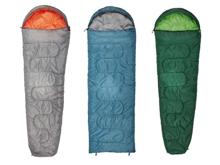 Gehe zu Vollbildansicht: CRIVIT® Schlafsack, mit Reißverschluss, Wärmeleiste, inklusive Kompressions-Packsack - Bild 1
