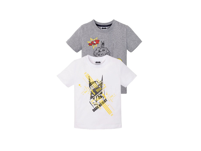 Gehe zu Vollbildansicht: Kinder/ Kleinkinder T-Shirt Jungen, 2 Stück, aus reiner Baumwolle - Bild 2