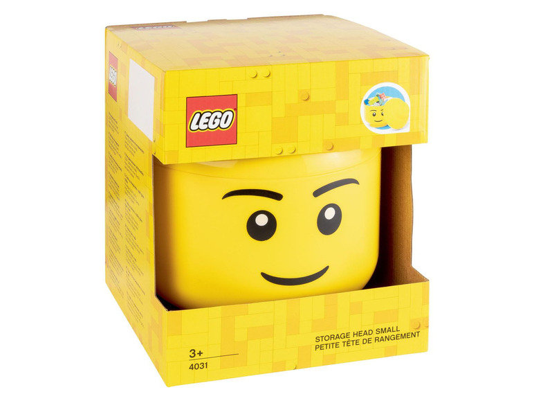 Gehe zu Vollbildansicht: Aufbewahrungsbox in Legokopf-Form - Bild 7