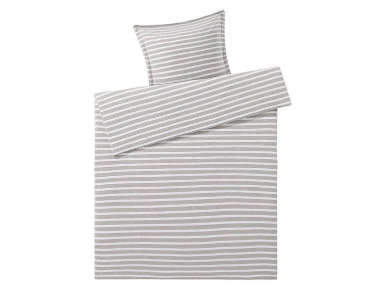 Gehe zu Vollbildansicht: MERADISO® Jersey Bettwäsche, 135 x 200 cm, aus Baumwolle - Bild 8