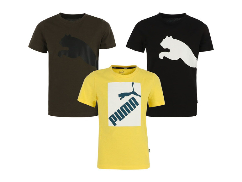 Gehe zu Vollbildansicht: Puma Jungen T-Shirt, mit bequemem Rundhalsausschnitt - Bild 1
