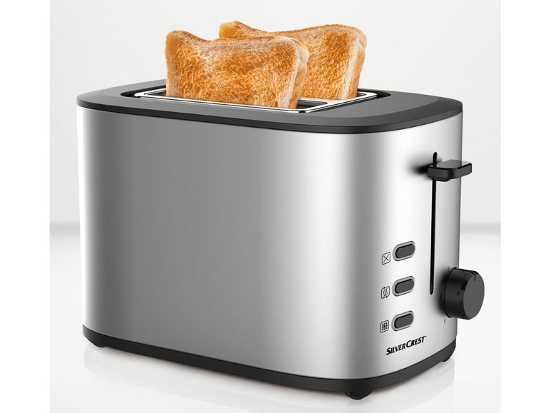 Gehe zu Vollbildansicht: SILVERCREST® Edelstahl Toaster - Bild 5
