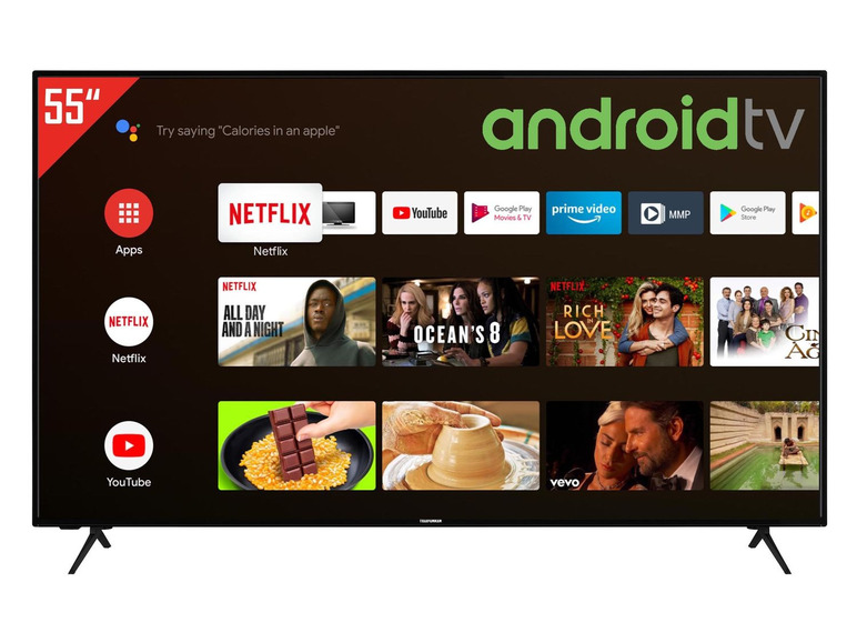 Gehe zu Vollbildansicht: TELEFUNKEN Android TV Fernseher (Smart TV, 4K UHD mit Dolby Vision HDR / HDR 10, Bluetooth, Triple-Tuner) - Bild 4