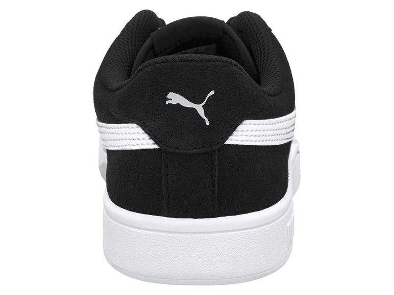 Gehe zu Vollbildansicht: Puma Sneaker Damen Herren "Smash V2" black/white/silver - Bild 5