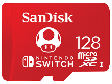 SanDisk microSD Speicherkarte für Nintendo Switch 128GB