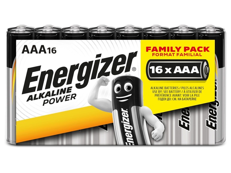 Gehe zu Vollbildansicht: Energizer Alkaline Power Schlauchware Micro AAA Batterie 16 Stück - Bild 1