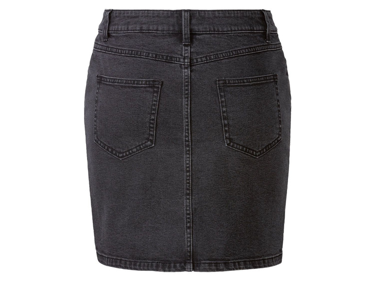 Gehe zu Vollbildansicht: ESMARA® Jeansrock Damen, 5-Pocket-Style, aus Baumwolle und Elasthan - Bild 8
