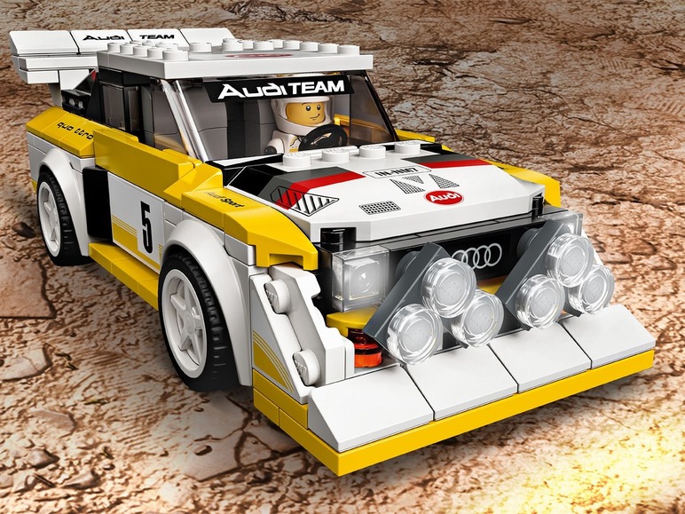 Gehe zu Vollbildansicht: LEGO® Speed Champions 76897 »1985 Audi Sport quattro S1« - Bild 4