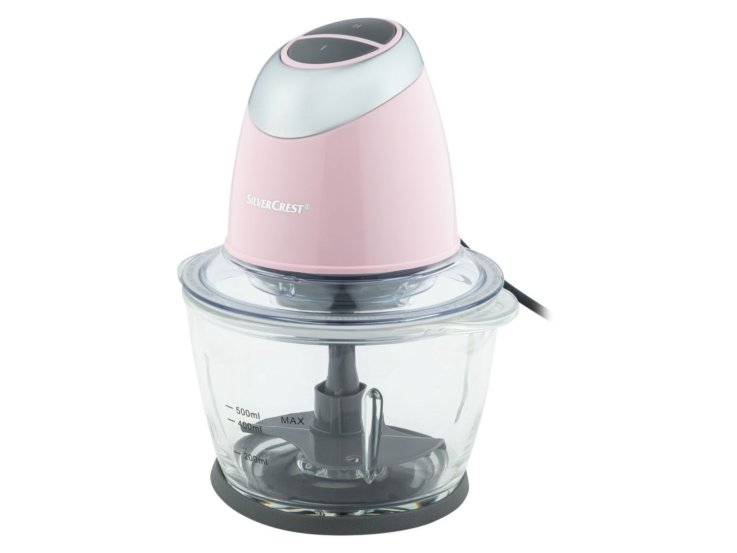 SILVERCREST® Multizerkleinerer , 500 Watt, mit Edelstahl-Messer, Glas