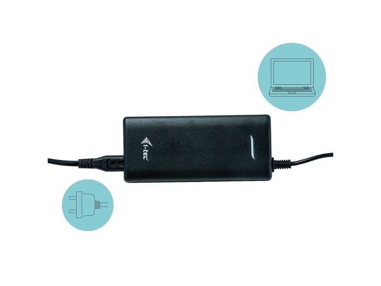 Gehe zu Vollbildansicht: i-tec USB-C Metal Low Profile Triple Display Docking Station + Charger 112W (bundle) - Bild 3