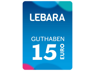 Lebara Code über 15€