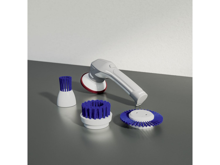Gehe zu Vollbildansicht: SILVERCREST® Elektrische Reinigungsbürste »SRB 6 A1« mit 4 Aufsätzen - Bild 2