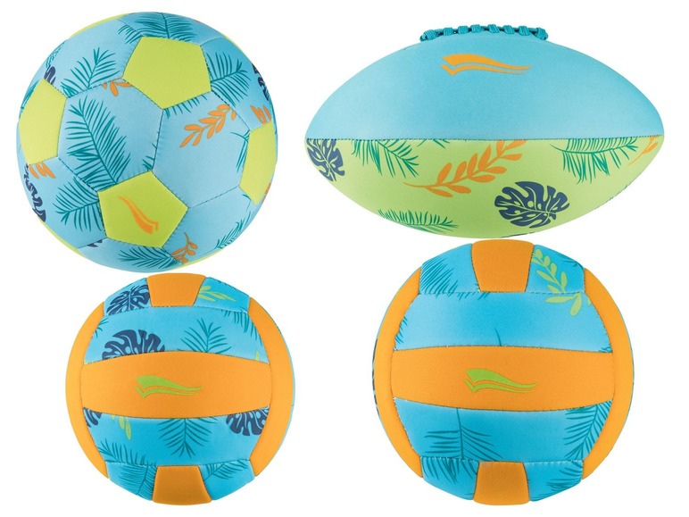 Gehe zu Vollbildansicht: CRIVIT® Neoprenball, inklusive Netzbeutel mit Kordelzug, griffige Oberfläche, wasserfest - Bild 1