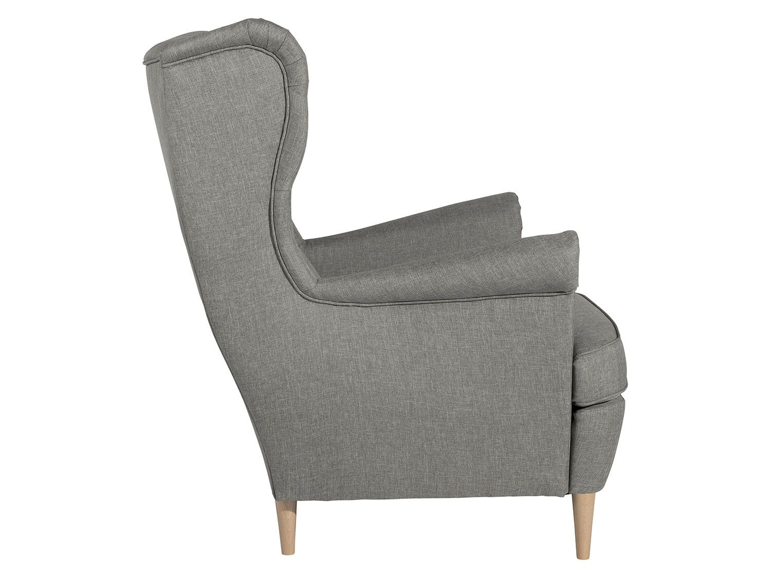 MAX WINZER Ohrenbackensessel Clint, mit extrahoher Lehne, stabiles