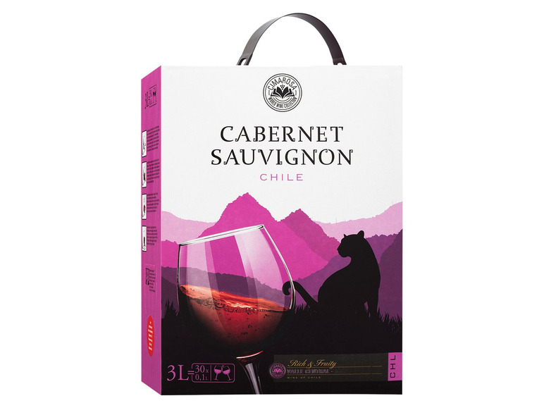 Gehe zu Vollbildansicht: CIMAROSA Cabernet Sauvignon Chile Bag-in-Box trocken, Rotwein - Bild 1