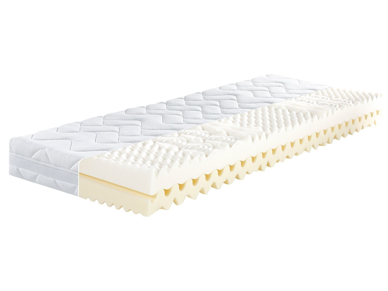 f.a.n. 7ZonenKomfortschaummatratze »Duo Fit«, mit Wendefunktion