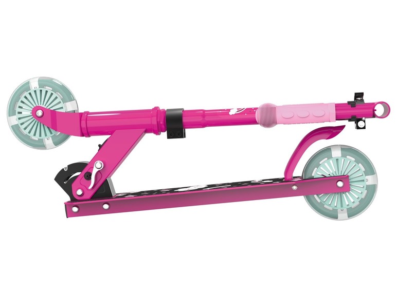 Gehe zu Vollbildansicht: PLAYTIVE® JUNIOR Kinder Scooter, mit LED-Rollen, Hinterrad-Reibungsbremse, ab 3 Jahren - Bild 17