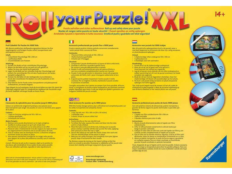 Gehe zu Vollbildansicht: Ravensburger Puzzlematte Roll your Puzzle! XXL '16 - Bild 2