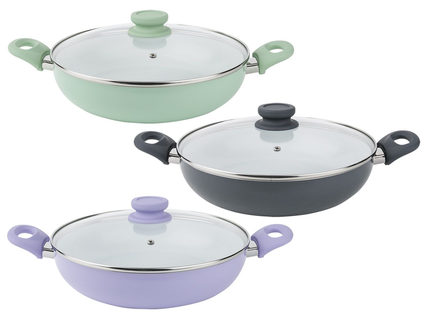 Petragres Ecosolution Pfanne 26cm - PFAS-freie Antihaftbeschichtung Für Alle Herdarten