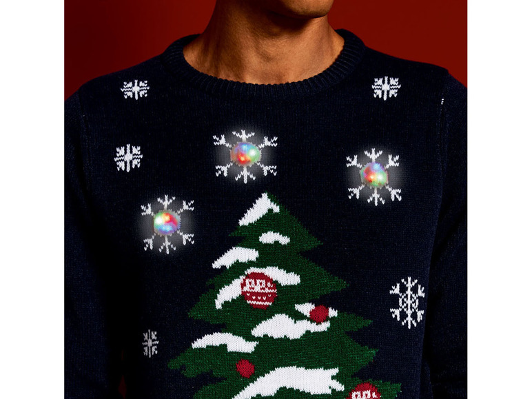 Gehe zu Vollbildansicht: LIVERGY® Herren Weihnachts-Pullover - Bild 16