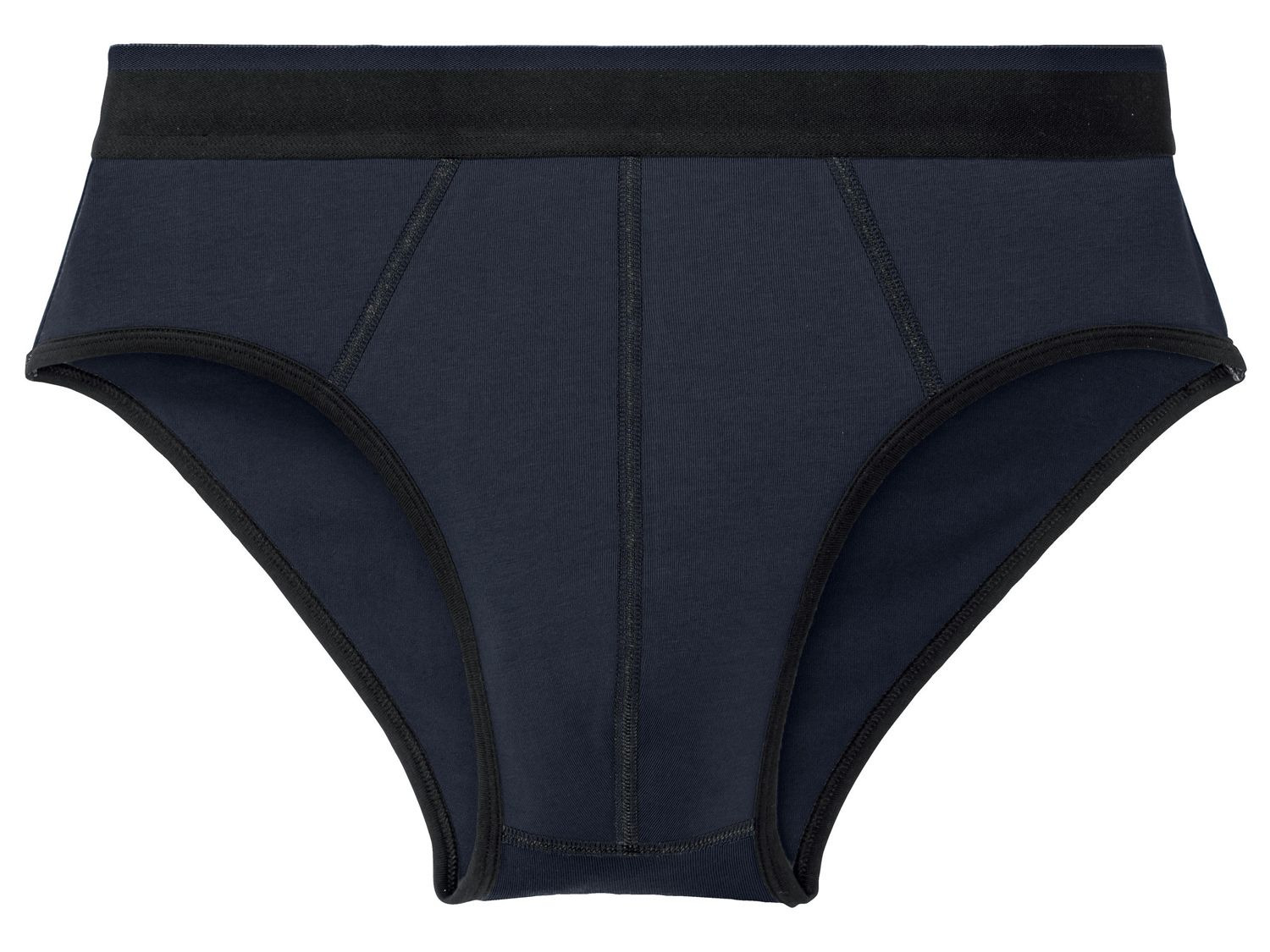 LIVERGY® Slips Herren, 5 Stück, aus Baumwolle und Elas…