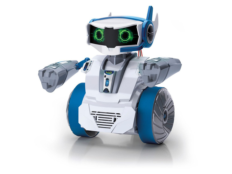 Gehe zu Vollbildansicht: Clementoni Roboter »Cyber Talk«, 7 Spielmodi, Walkie-Talkie Funktion, ab 8 Jahren - Bild 1