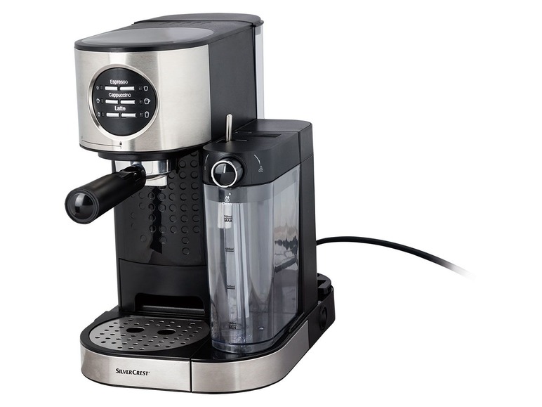 Gehe zu Vollbildansicht: SILVERCREST® Espressomaschine mit Milchaufschäumer SEMM 1470 A1 - Bild 1