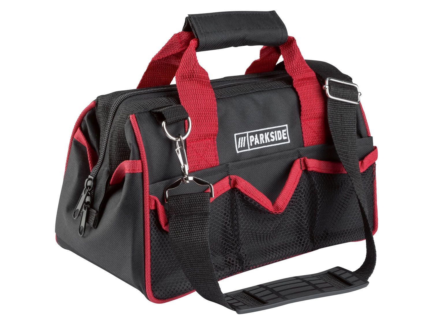Comair Werkzeugtasche 'Meister' – 46x23 Cm, Kunstleder, 18 Einsteckfächer, Mit Reißverschluss