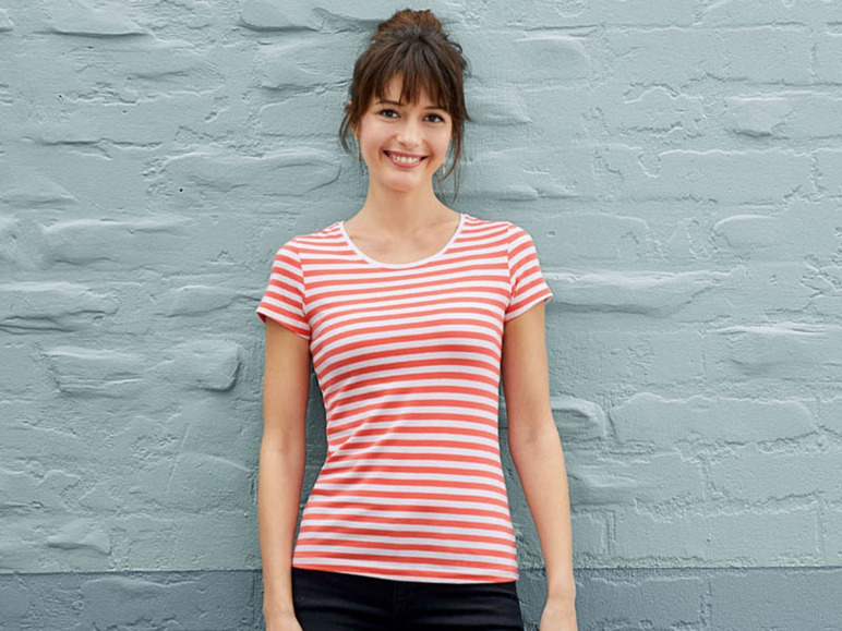 Gehe zu Vollbildansicht: ESMARA® T-Shirt Damen, 2 Stück, mit Baumwolle - Bild 15