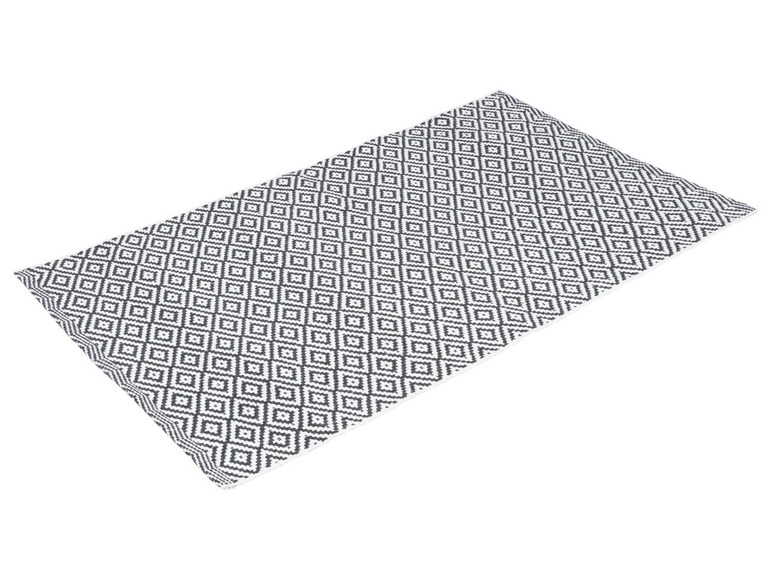 Gehe zu Vollbildansicht: MERADISO® Teppich, 67 x 120 cm, rutschhemmende Unterseite, aus reiner Baumwolle - Bild 6