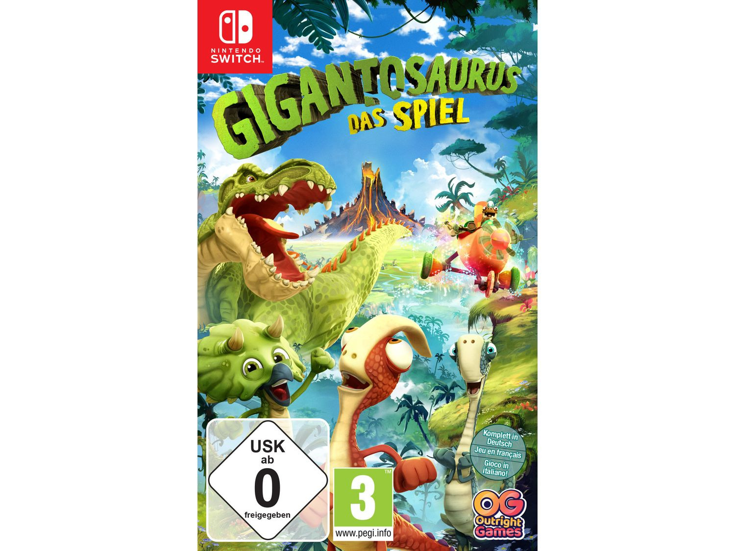 Bandai Namco Entertainment Ger Gigantosaurus: Das Spiel - Nintendo