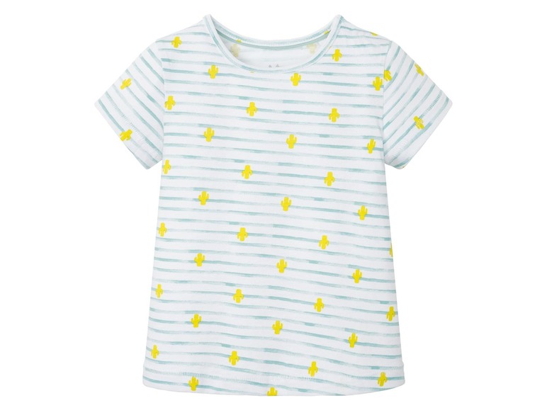 Gehe zu Vollbildansicht: LUPILU® Kleinkinder T-Shirts Mädchen, 2 Stück, aus Baumwolle - Bild 16