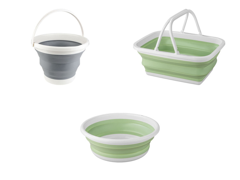 Go to full screen view: AQUAPUR® bucket / basket, 10 l, foldable - Image 1