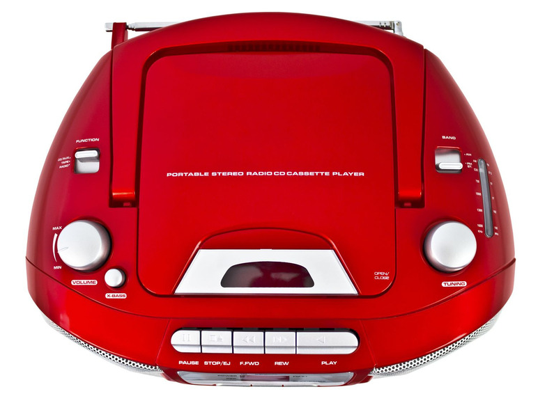 Gehe zu Vollbildansicht: Karcher RR 5040 Oberon tragbares Radio mit CD-Player - MW / UKW - Kassette - Bild 19
