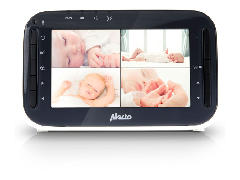 Gehe zu Vollbildansicht: Alecto DVM-200 Video-Babyphone mit 4.3-Farbdisplay, weiß/anthrazit - Bild 3