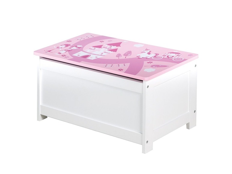 roba Spielzeugkiste, aus MDF, multifunktionell als Bank, 30 cm Sitzhöhe