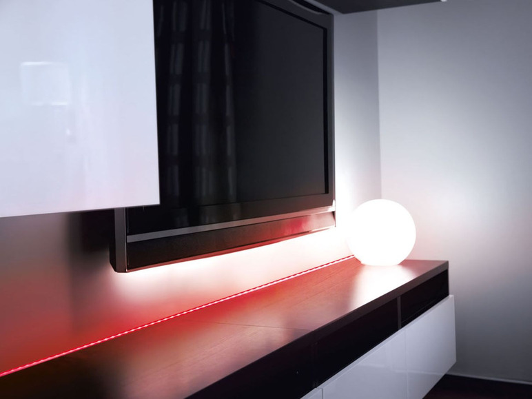 Gehe zu Vollbildansicht: LIVARNO LUX® LED-Band, 20 Watt, 150 dimmbare LEDs, mit Farbwechsel, Fernbedienung - Bild 9