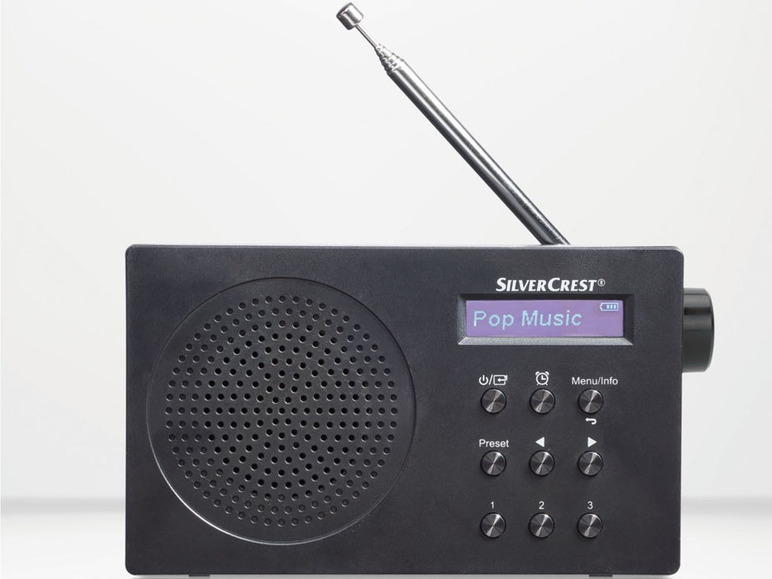 Gehe zu Vollbildansicht: SILVERCREST® Radio »SDR 15 A1«, mit 60 Senderspeicherplätzen, PLL-Tuner, digitaler Empfang - Bild 3