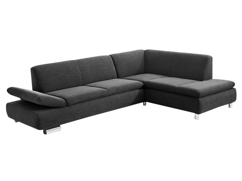 Gehe zu Vollbildansicht: MAX WINZER Edles Ecksofa Terrence in feinem Strukturgewebe Sofa Couch Wohnlandschaft - Bild 10