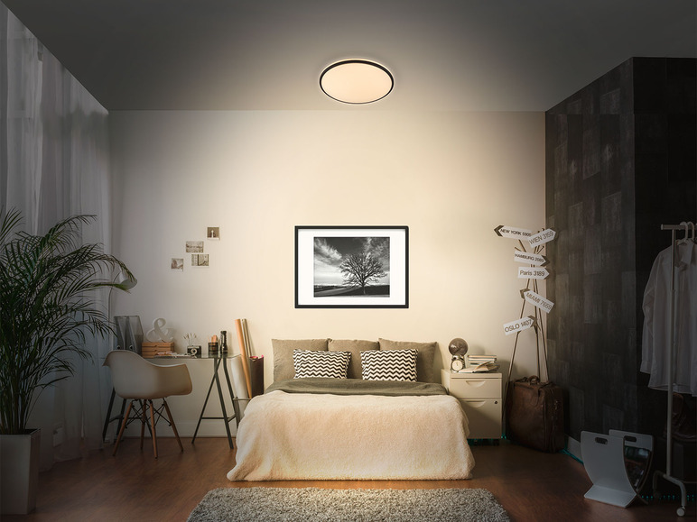 Gehe zu Vollbildansicht: Livarno Home Deckenleuchte »Starlight« LED, mit Lichtfarbensteuerung - Bild 5