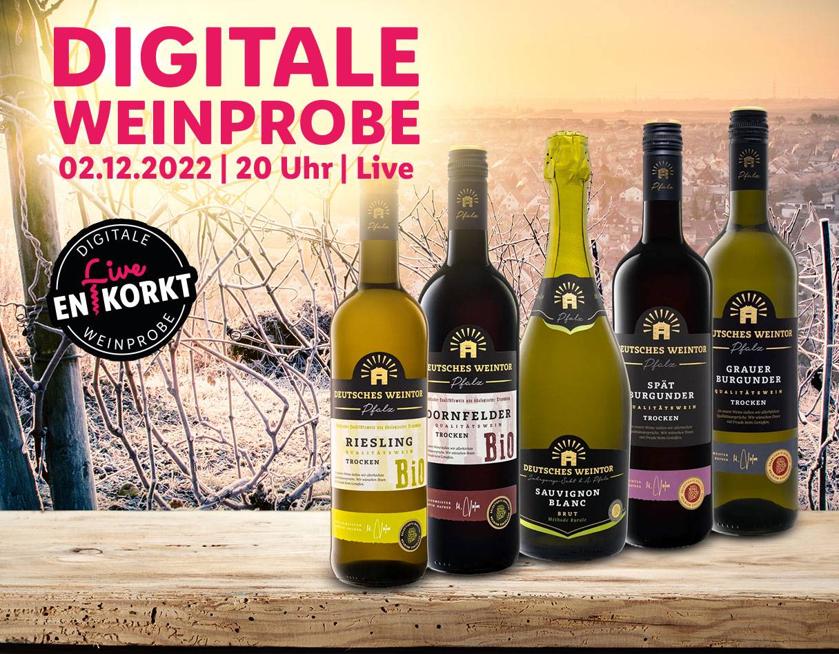 Digitale Weinprobe