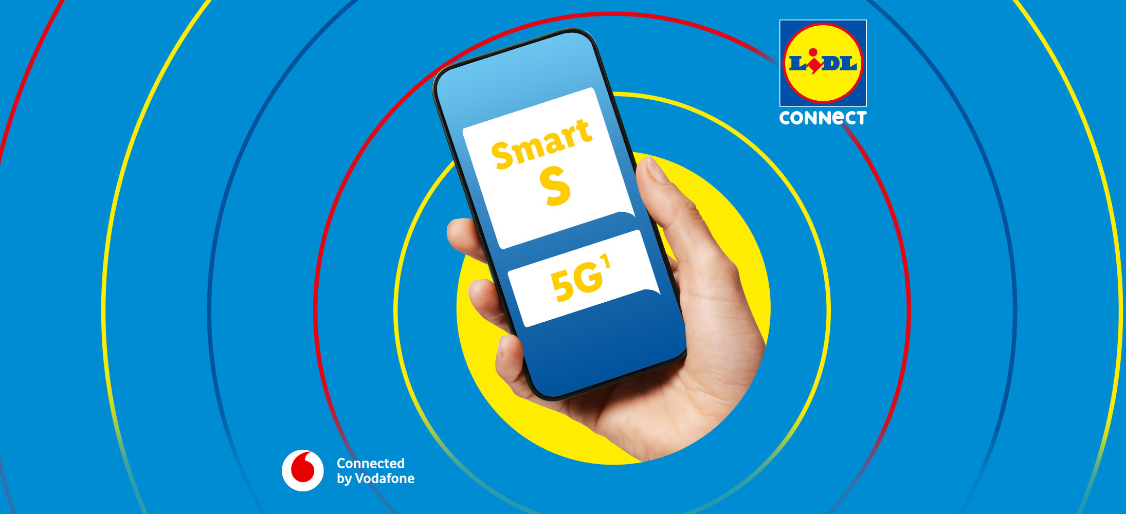 Lidl Connect Smart S 5G(1) Tarif auf Vodafone Netz.