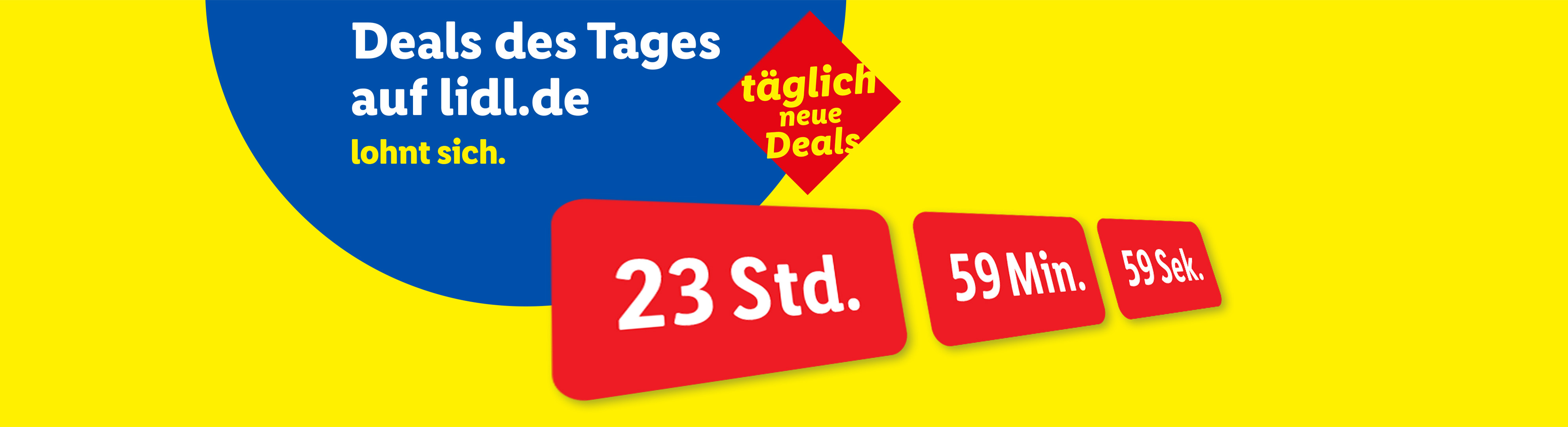 Deals des Tages auf lidl.de lohnt sich. Täglich neue Deals entdecken.