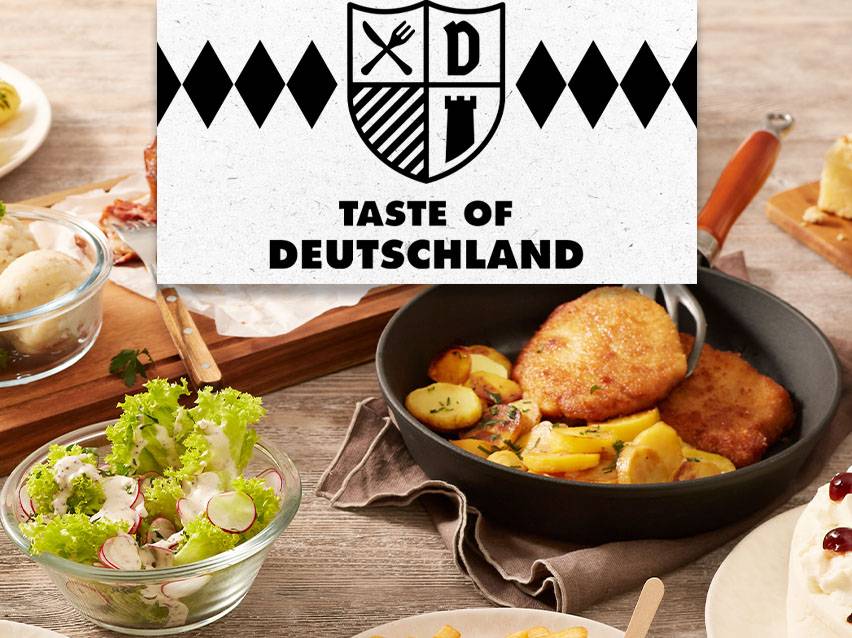 So schmeckt Deutschland, ab 04.09. in deiner Filiale