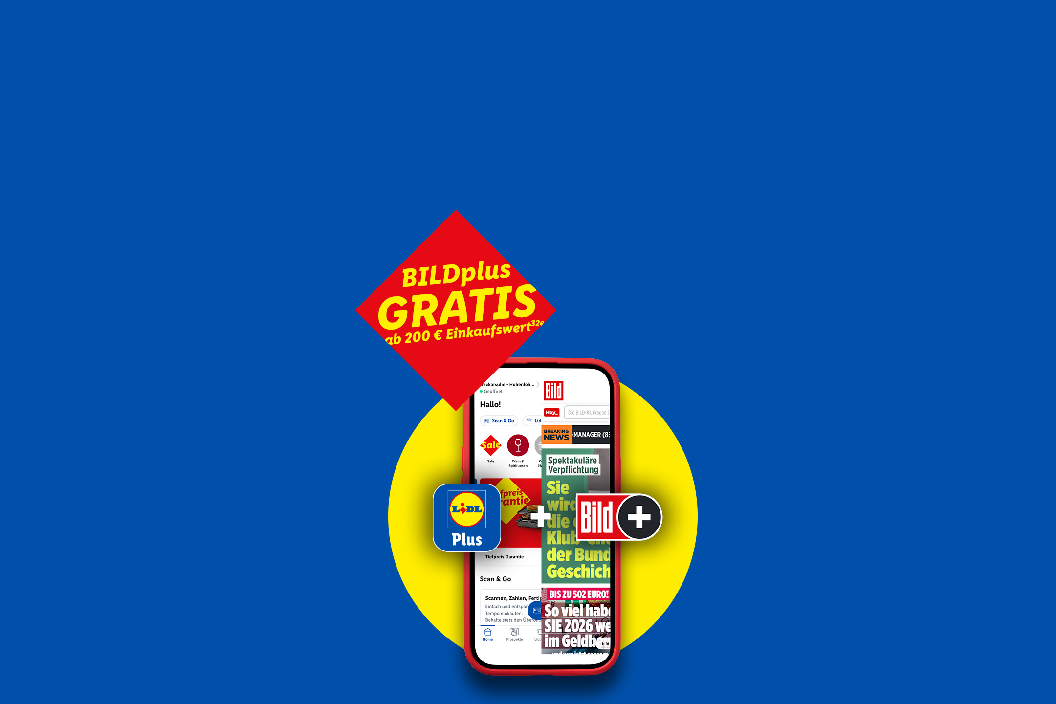 BILDplus GRATIS ab 200 € Einkaufswert (32e)