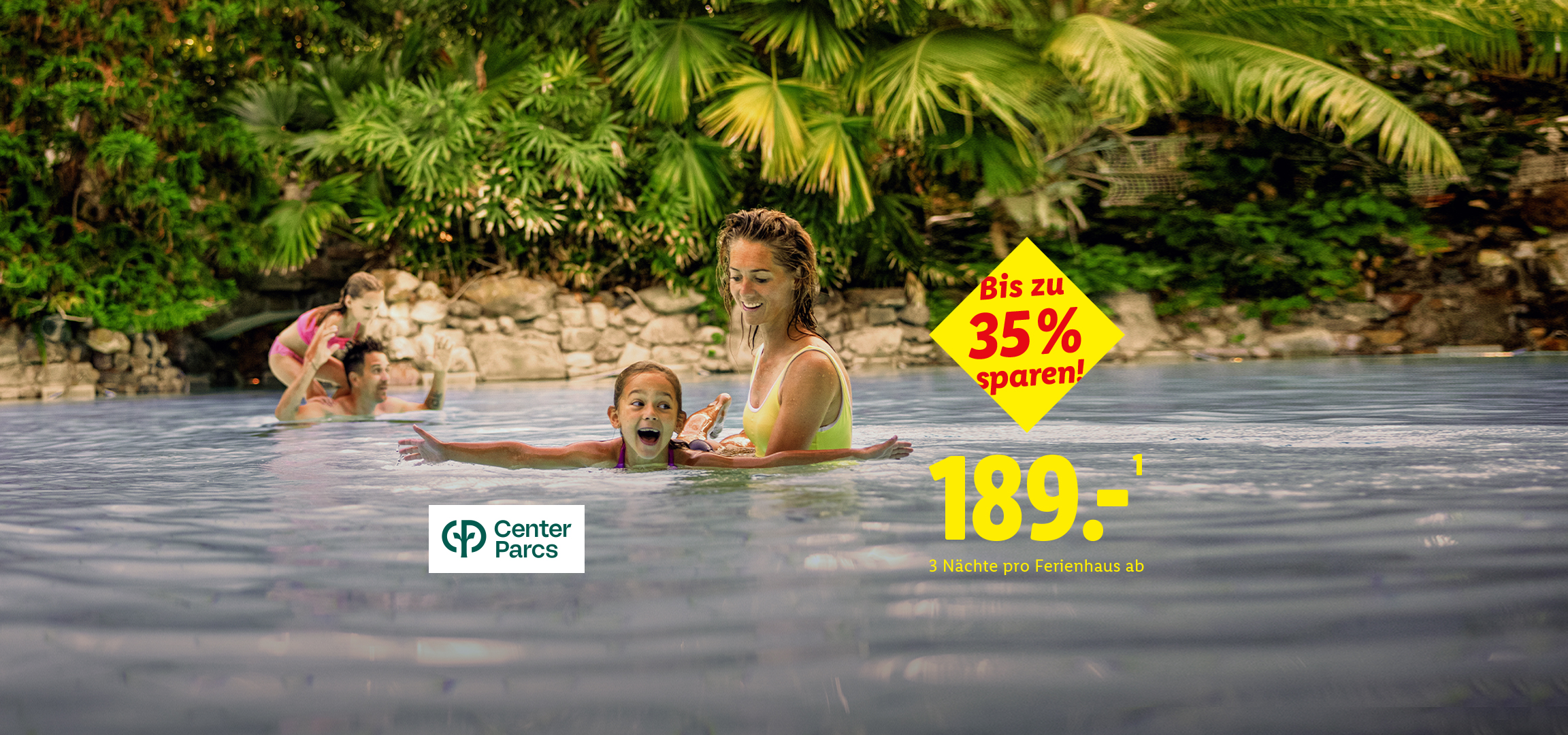 Mit Lidl Reisen der perfekte Urlaub mit Familie & Freunden bei Center Parcs. Bis zu 35% sparen. Ab 189€ für 3 Nächte pro Ferienhaus. 