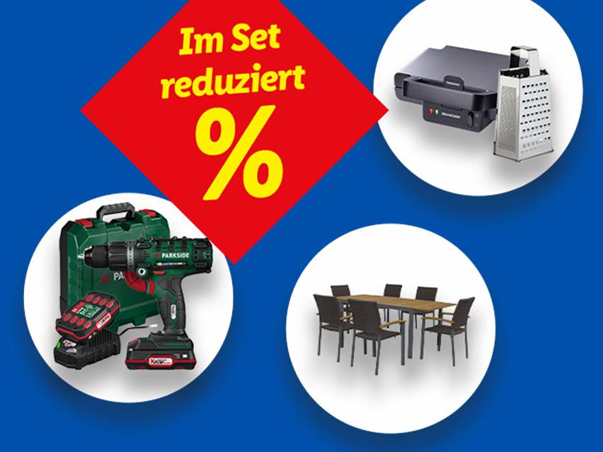 Im Set reduziert, jetzt Auswahl entdecken