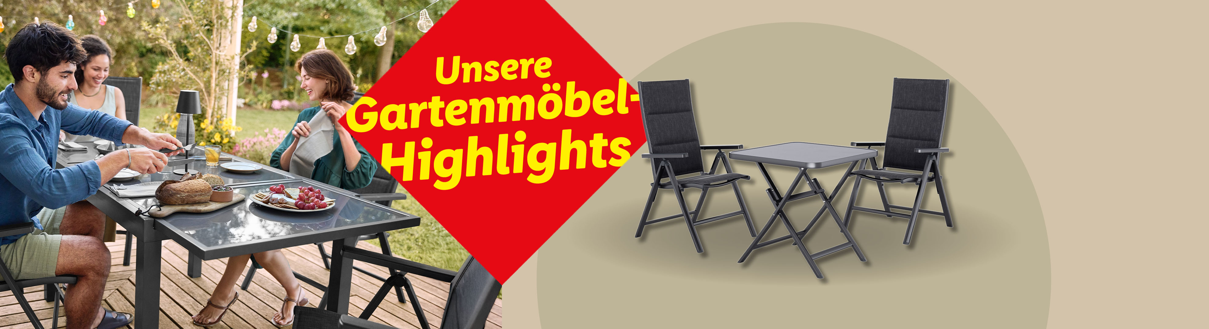 Unsere Gartenmöbel-Highlights