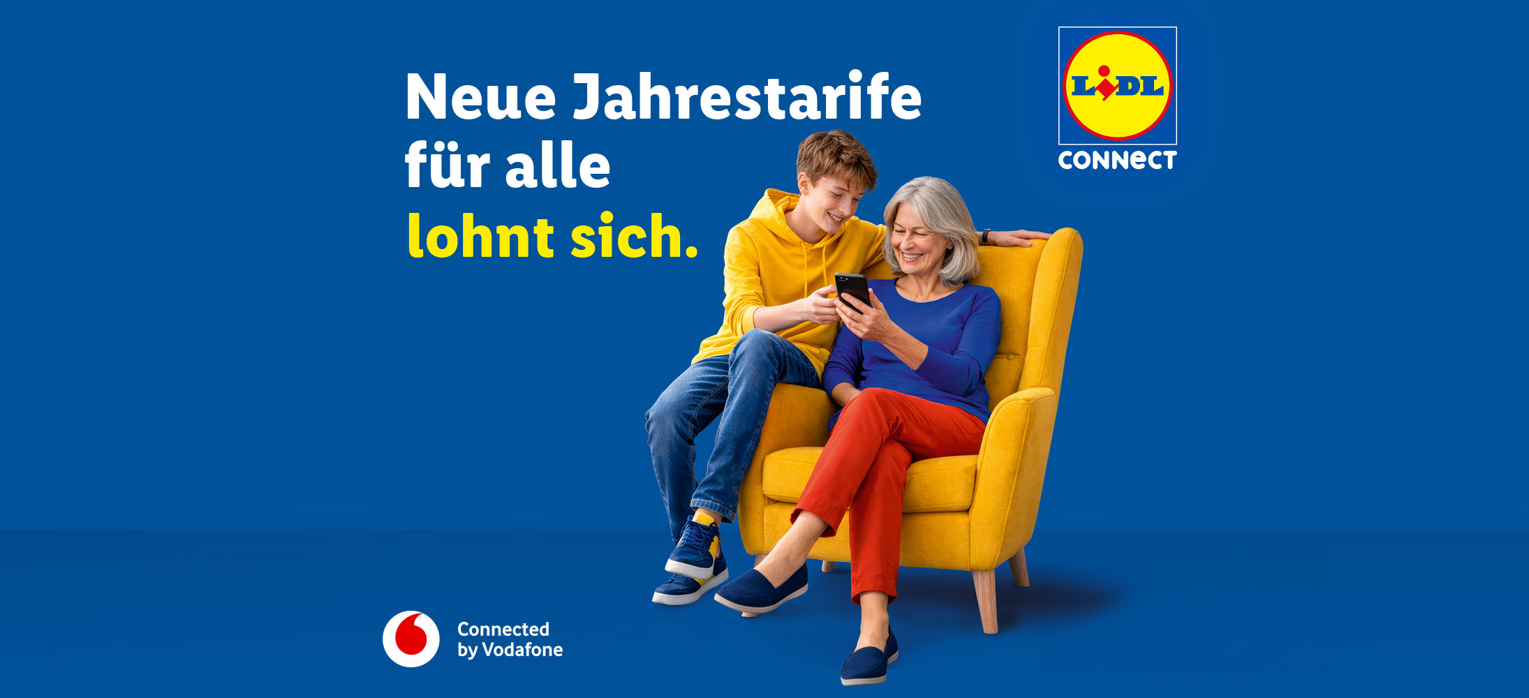 Neue Jahrestarife für alle lohnt sich.